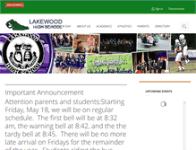 Tablet Screenshot of lhs.sumterschools.net