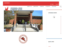 Tablet Screenshot of cde.sumterschools.net